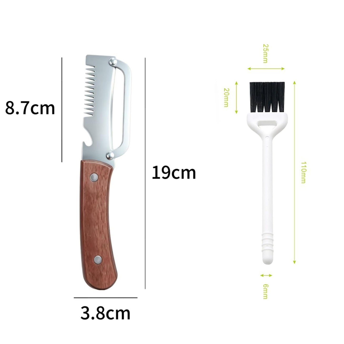 Multifunctional Vegetable Julienne Peeler, Kitchen Multi-Function Stainless Steel Thickened Fruit Peeler Knife, With Built-In Bottle Opener For Peeling Fruits, Vegetables