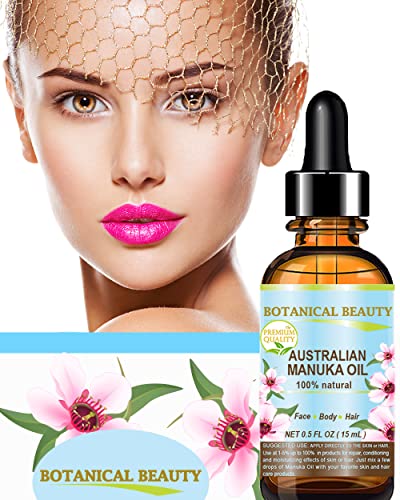 Manuka Oil 100% Natural Virgin Cold Pressed Skin & Hair Moisturizer 0.5oz