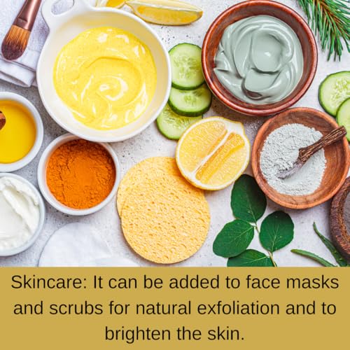Natural Lemon Peel Powder for Skin Care & Facial Masks - 100g