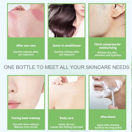 KYAALN Aloe Vera Gel - Fast Absorbing Hydrating Skin & Hair Care