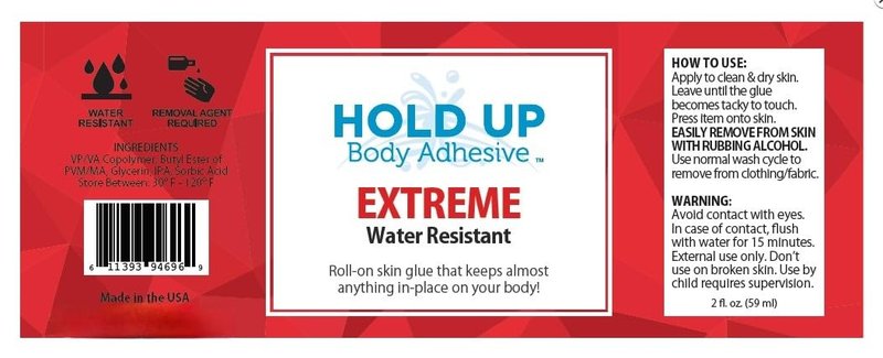 Body Adhesive Extreme - Roll-On Body Glue for Dancers & Costumes | 2 oz. Bottle