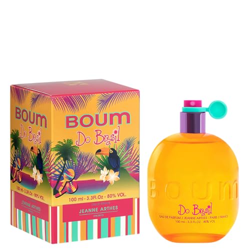 Jeanne Arthes Boum Do Brazil Women's Floral Perfume - Coconut, Tangerine, Tiare - 3.38oz