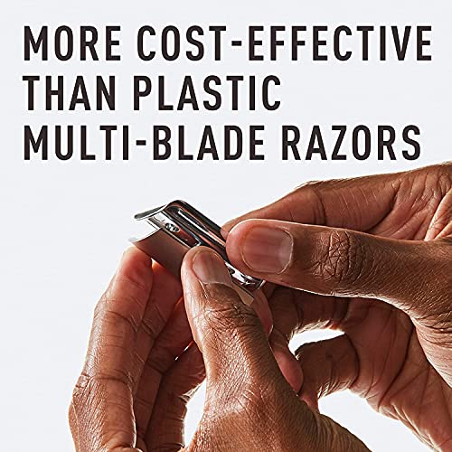 Bevel 21-Piece Razor Blades & Shave Cream Bundle for Men
