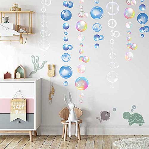 Colorful Transparent Bubble Garland - 19.8ft Party Decoration