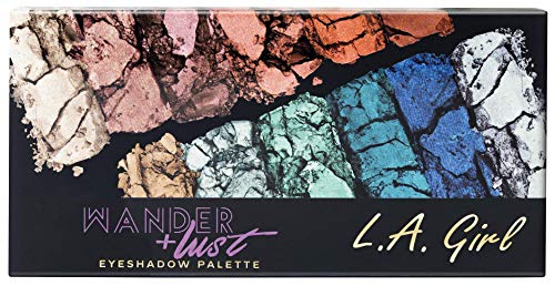 L.A. Girl Fanatic Eyeshadow Palette Wanderlust 12 Color Matte & Satin Shades