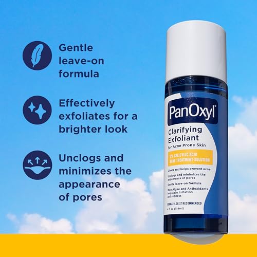 PanOxyl Clarifying Exfoliant 2% Salicylic Acid for Acne Prone Skin - 4 fl oz