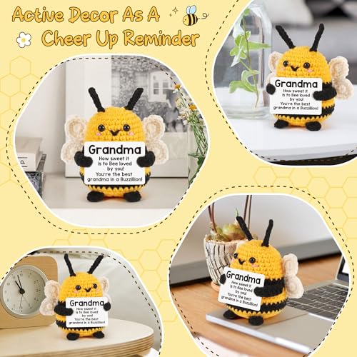 Handmade Crochet Bee Gift for Grandma - Heartfelt Keepsake