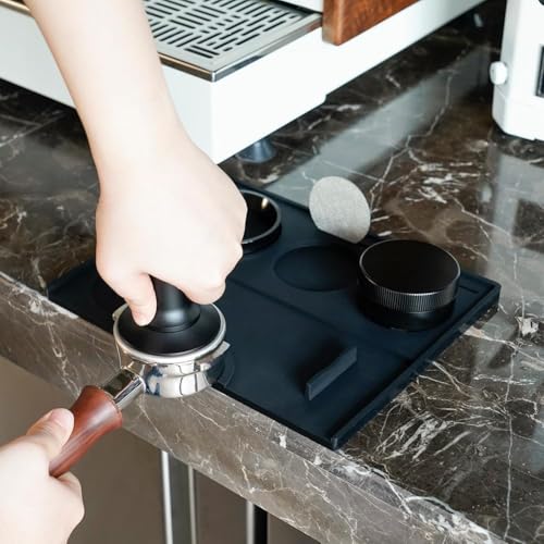 Watchget Silicone Espresso Tamping Mat - Non-Slip, Heat-Resistant Coffee Accessory