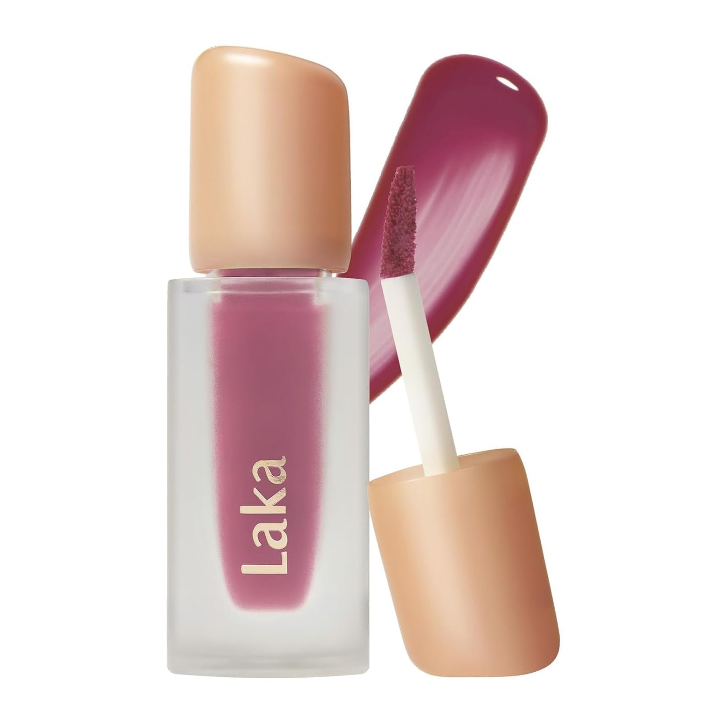 Fruity Glam Tint Lip Stain - Hydrating, Lightweight, Buildable Color | K-Beauty #101 Joyful, 4.5g/0.15oz