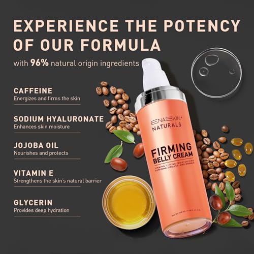 Enaskin Naturals Orange Belly Firming Cream - Skin Tightening & Cellulite Reduction 100 mL
