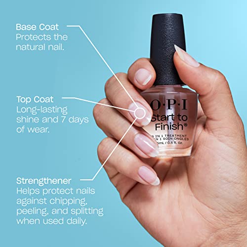 OPI Start to Finish 3 in 1 Nail Treatment Base Coat