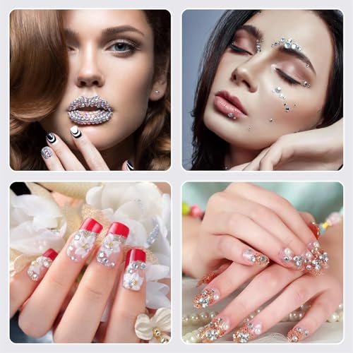 Rhinestone Picker Tool Set - 3 Pack Bedazzling Pens with Tweezers