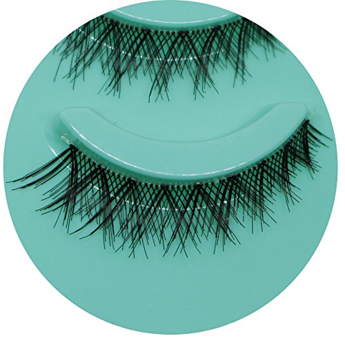 Bodermincer 3D Natural Short False Eyelashes - 10 Pair Crisscross Set