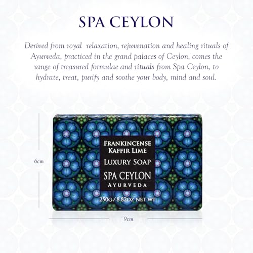 Luxury Frankincense & Kaffir Lime Soap | Moisturizing Natural Cleanser