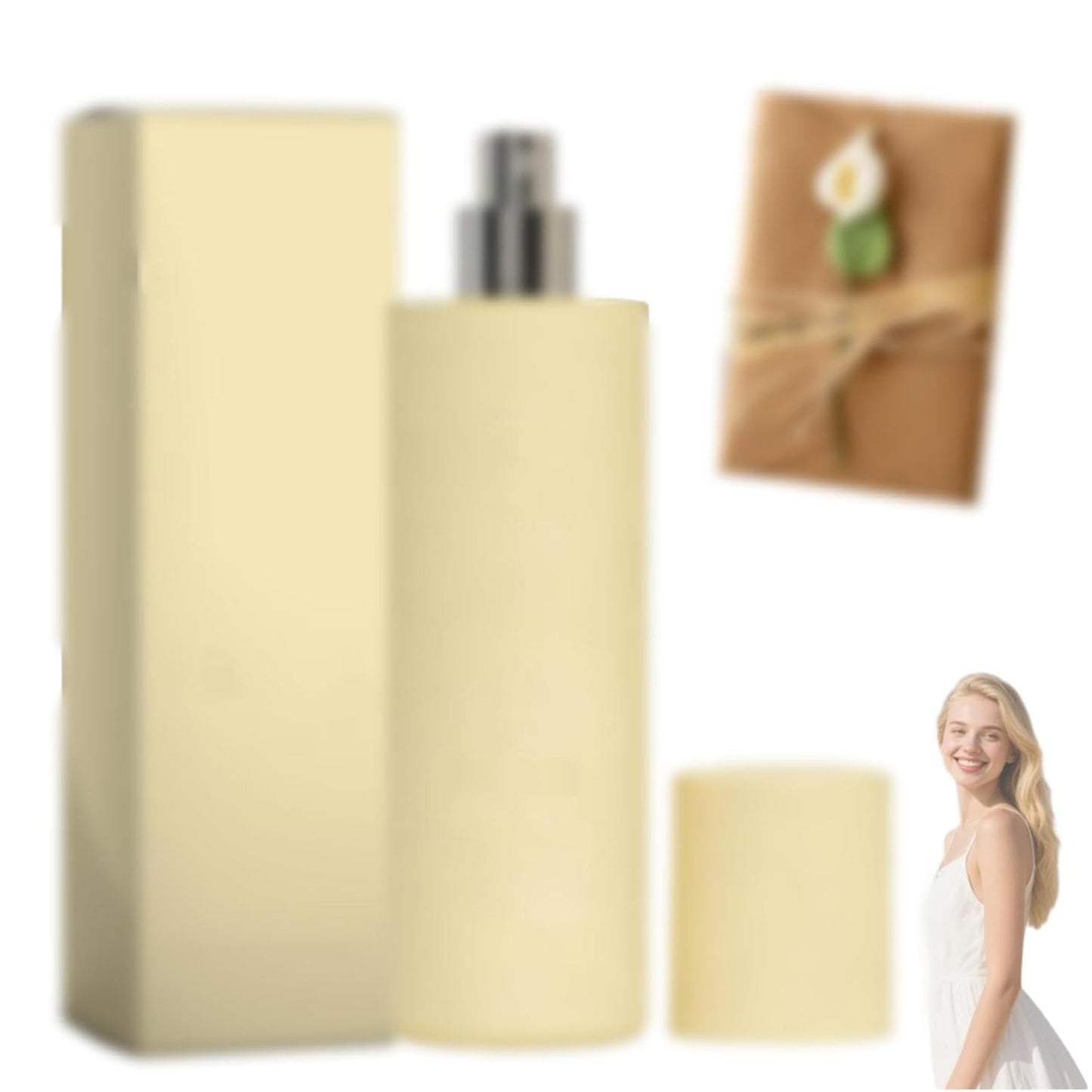 Beach Fragrance Spray - Natural Vanilla & Ocean Scent | Lightweight, Non-Sticky Hair & Body Spray