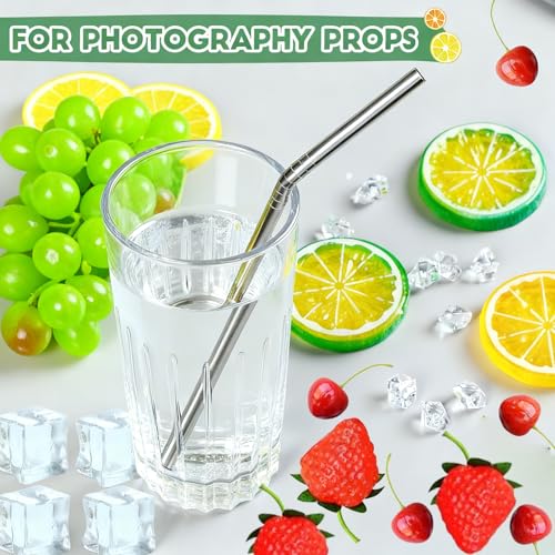 83 Pcs Artificial Fruit Ice Cube Set for Vibrant Decor