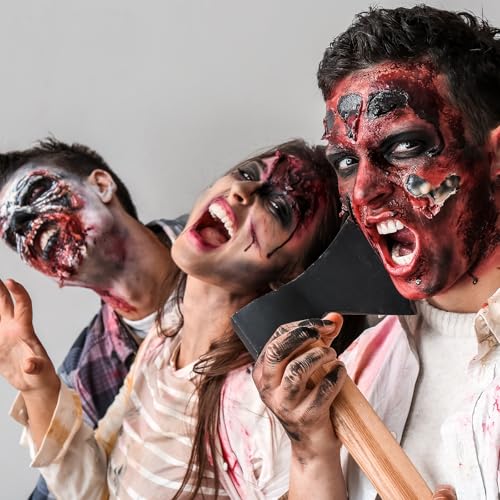 BOBISUKA Dark Fake Blood Spray 50ml Washable SFX Makeup for Halloween & Cosplay