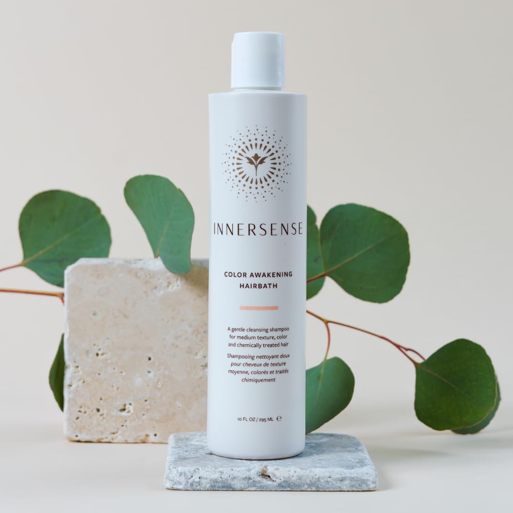 Innersense Organic Beauty Hairbath Shampoo - Natural Color Awakening, Non-Toxic & Cruelty-Free | 10 fl oz (296 ml)