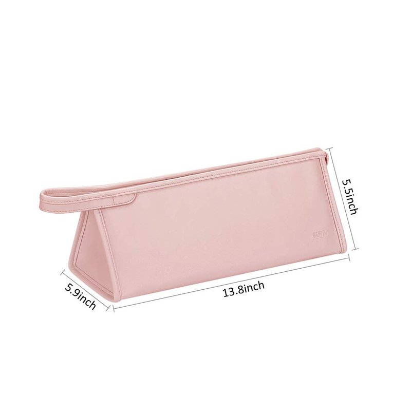 BUBM Travel Storage Bag Compatible with Dyson Airwrap Styler, Shark Flexstyle Air Styling & Drying System, Portable Carrying Case Organizer for Airwrap Styler and Attachments,Pink