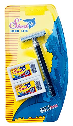 LORD RAZORS Shark Safety Razor SH.25 Long-Lasting Blade Men’s Grooming