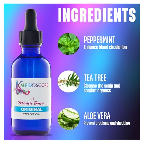 Kaleidoscope Miracle Drops Hair Growth Oil - Scalp Treatment (2oz)
