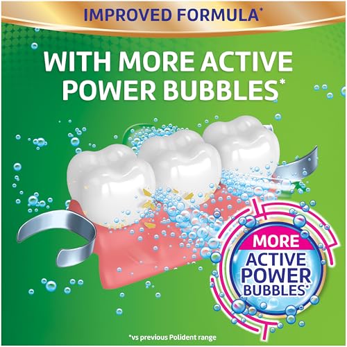 Polident Antibacterial Dental Appliance Cleanser Tablets, 90 Count