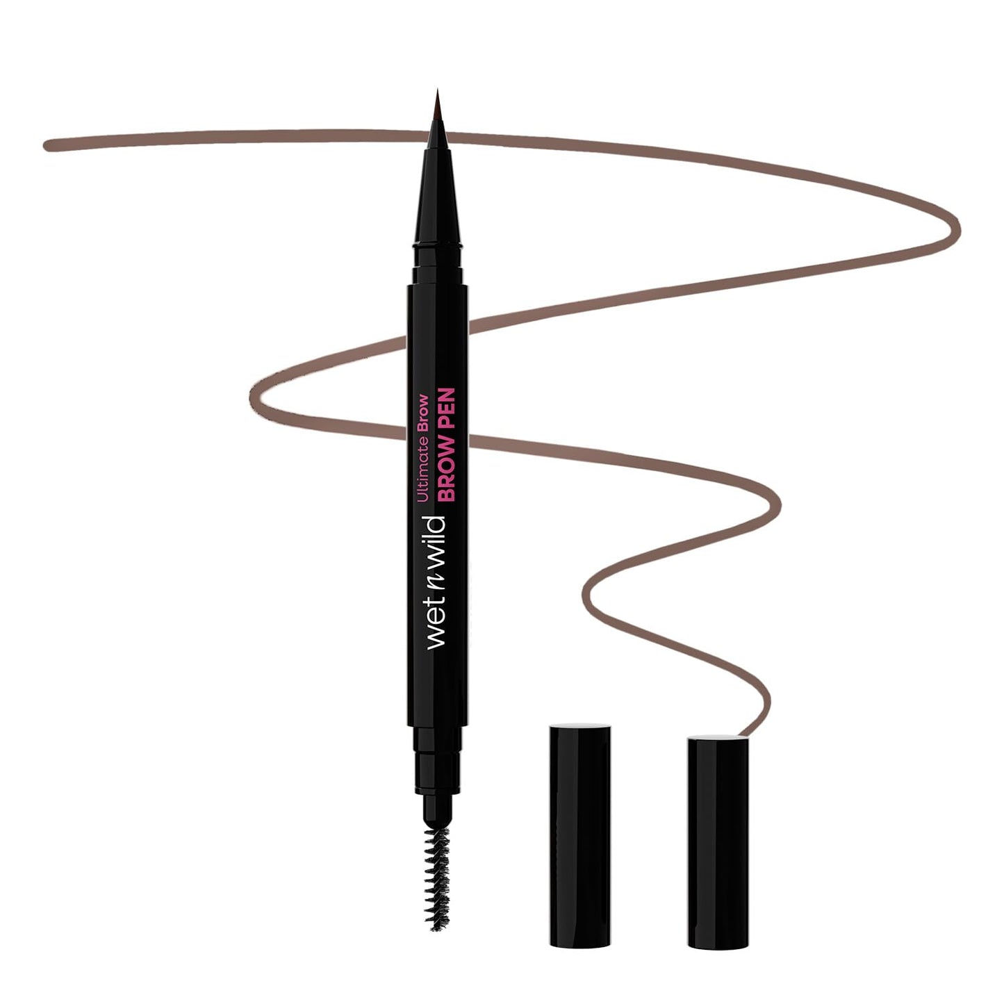 Ultimate Eyebrow Retractable Definer Pencil - Ash Brown | Dual-Sided Brush & Fine Tip for Perfect Brow Definition