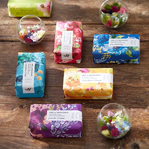 Pre de Provence Artisanal French Soap Bar - Kiwi & Waterlily, 150g