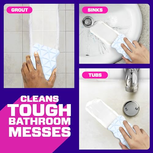 Mr. Clean Magic Eraser Sponge - Lemon Scent, 6ct Shower & Tub Cleaner