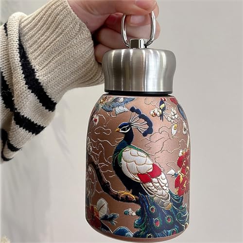 10 oz Mini Stainless Steel Thermal Water Bottle - Leakproof Travel Mug