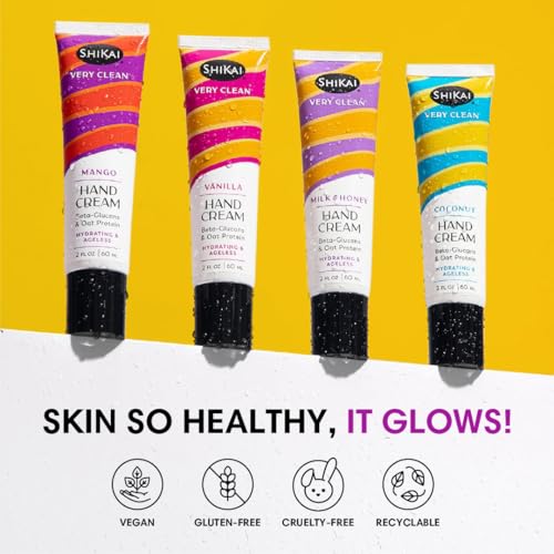 Hydrating Hand Cream with Vanilla - Moisturizer for Dry Skin - 2 oz