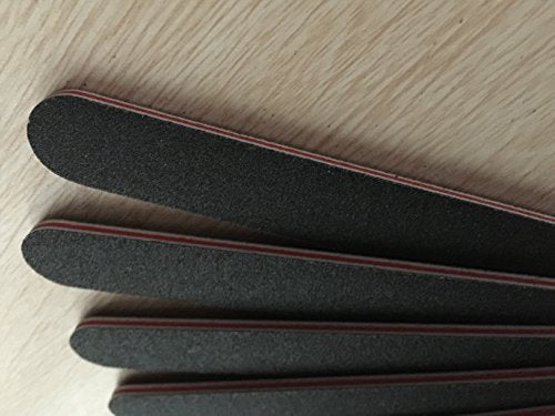 10-Pack Double-Sided Nail Files for Manicure & Pedicure