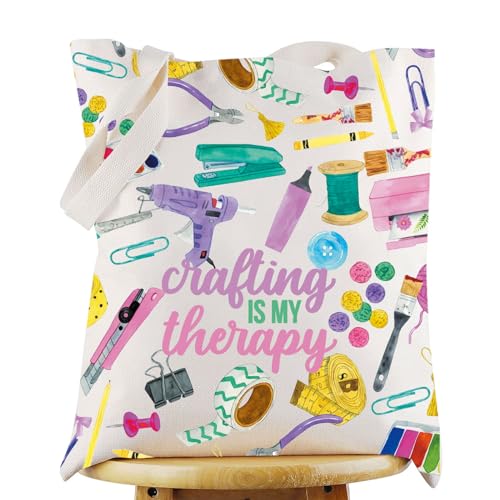 WZMPA Crafting Therapy T-Shirt - Creative Hobbies Gift for Crafters