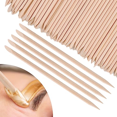 300 Wooden Wax Sticks for Eyebrow, Lip & Nose Waxing