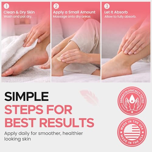 CLEAR Urea Gel 40% Plus 2% Salicylic Acid - 4oz Exfoliating Foot Treatment
