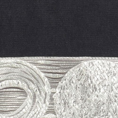 Avanti Linens Galaxy Black Hand Towel - 100% Cotton, Jacquard Design