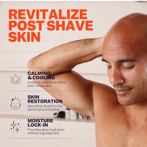 Freebird Post Shave Lotion for Men - Soothing Aftershave Gel, 50mL