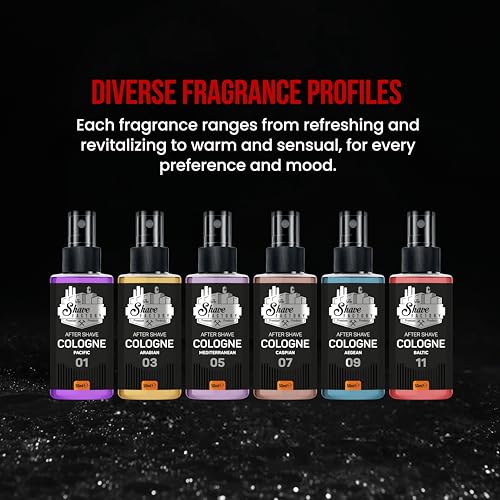 The Shave Factory After Shave Cologne Gift Set - 50ml to 500ml