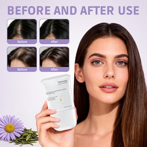 GROEI Hair Growth Serum with Built-in Scalp Massager - 100ml
