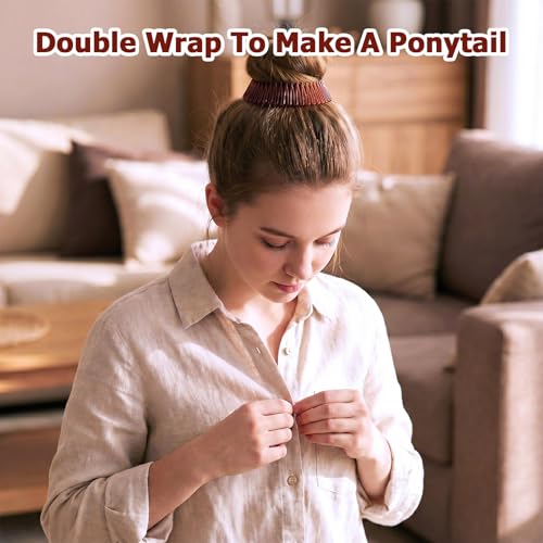 Grevosea 12 Pcs Zigzag Flexible Headbands for Women & Teens