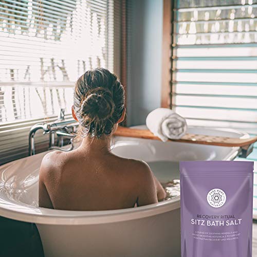 Pure Body Naturals Sitz Bath Soak for Postpartum & Hemorrhoid Relief - 32 oz, Vegan & All Natural
