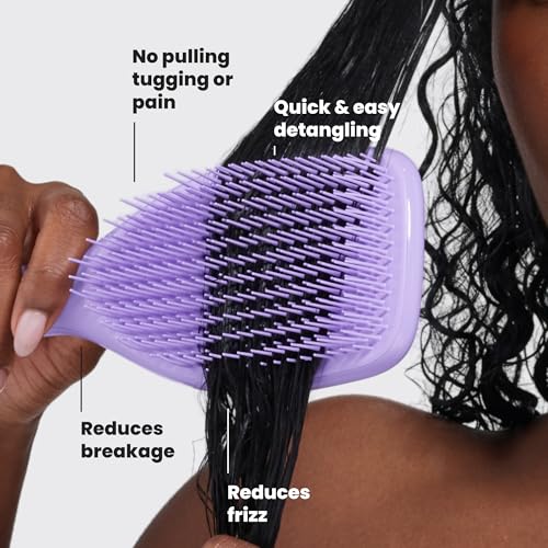 Tangle Teezer Ultimate Detangler Curly Hair Brush - Large Purple Passion