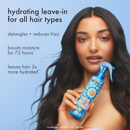 Amika Hydro Rush Leave-In Conditioner 2 Fl Oz - Intense Moisture with Hyaluronic Acid