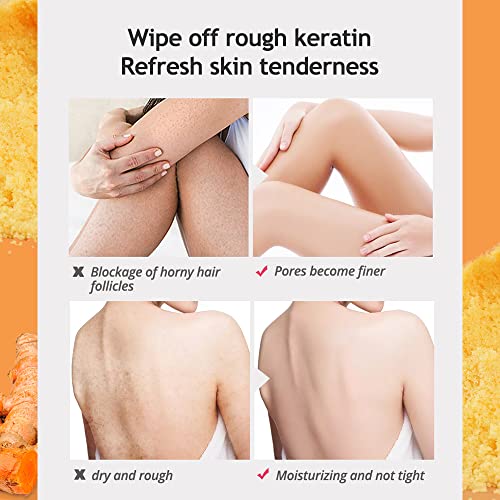 BUFFOUT Callus Eraser Exfoliating Gel ? Body Care Exfoliator Scrub & Exfoliant for Feet, Heels, Elbows & Knees ? Dead Skin Care with Perlite & Apricot Seed Powder