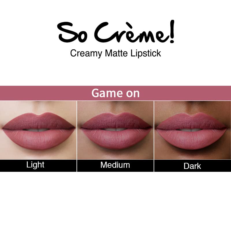 Nykaa So Creme Creamy Matte Lipstick - Long-Lasting Weightless Lip Color