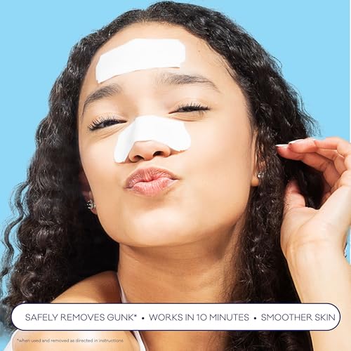 Bioré Blackhead Remover Pore Strips - Deep Cleansing for Nose & Face, 14 ct