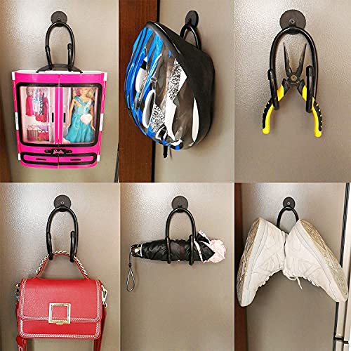 AUXPhome Magnetic Hanger Hooks - 2-Pack Adjustable Tool & Hat Holders