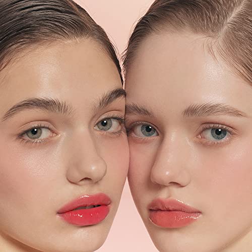 dasique Juicy Dewy Tint - #02 Melon Sherbet, Vegan Glossy Lip Stain