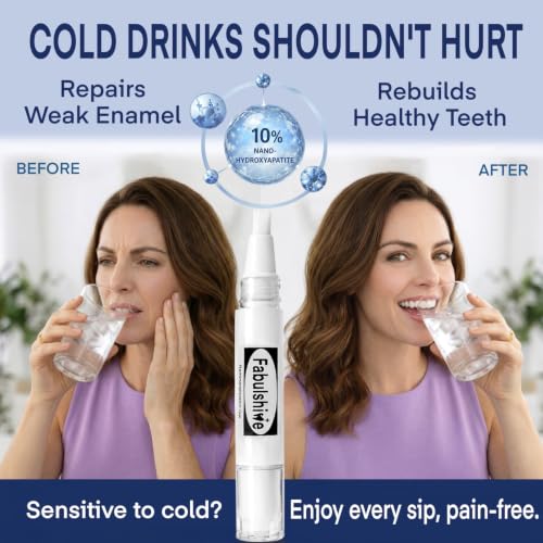 Fabulshine Remineralizing Gel Pen - 10% Nano-Hydroxyapatite, 0.07fl.oz (Pack of 3)