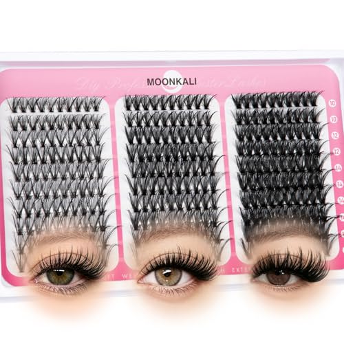 MOONKALI 30D 40D 50D Lash Clusters - Mix Individual Eyelash Extensions